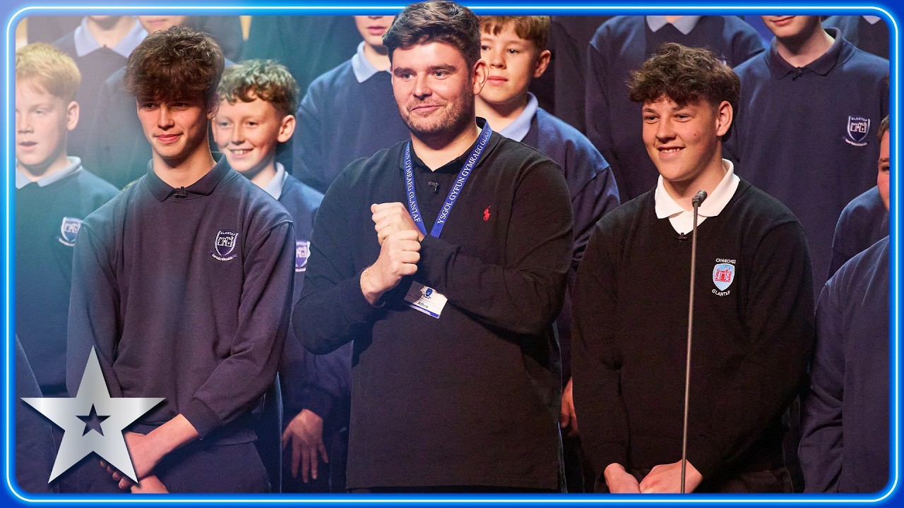 X Factor star Lloyd Macey RETURNS with GLANTAF BOYS CHOIR! | Auditions | BGT 2026