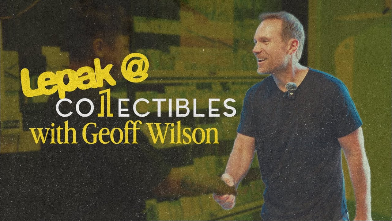 Geoff Wilson on His Humble Start, the Cards He'll NEVER Sell & More! | Lepak @ 1Collectibles