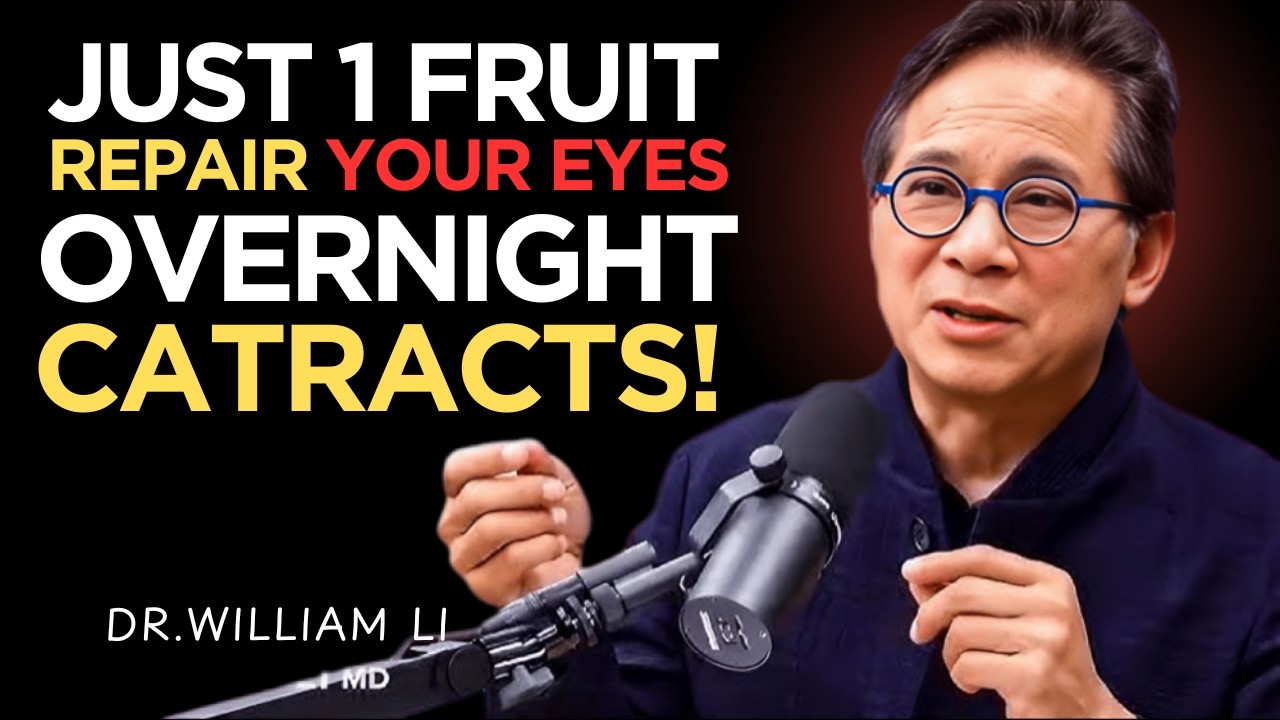 The #1 FRUIT You Should Eat Before Sleep for HEALTHY EYES | Dr. William Li