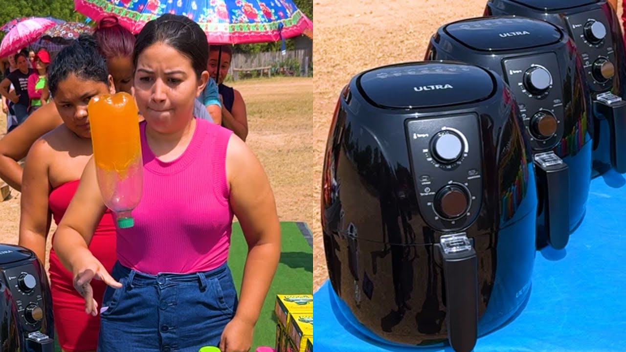 DESAFIO DA GARRAFA: Ganhe Fritadeira Air Fryer e Cesta Básica!