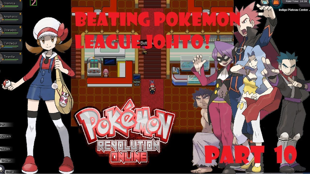 LEAGUE POKEMON JOHTO - FINAL SEASON TWO - Pokemon Revolution Online