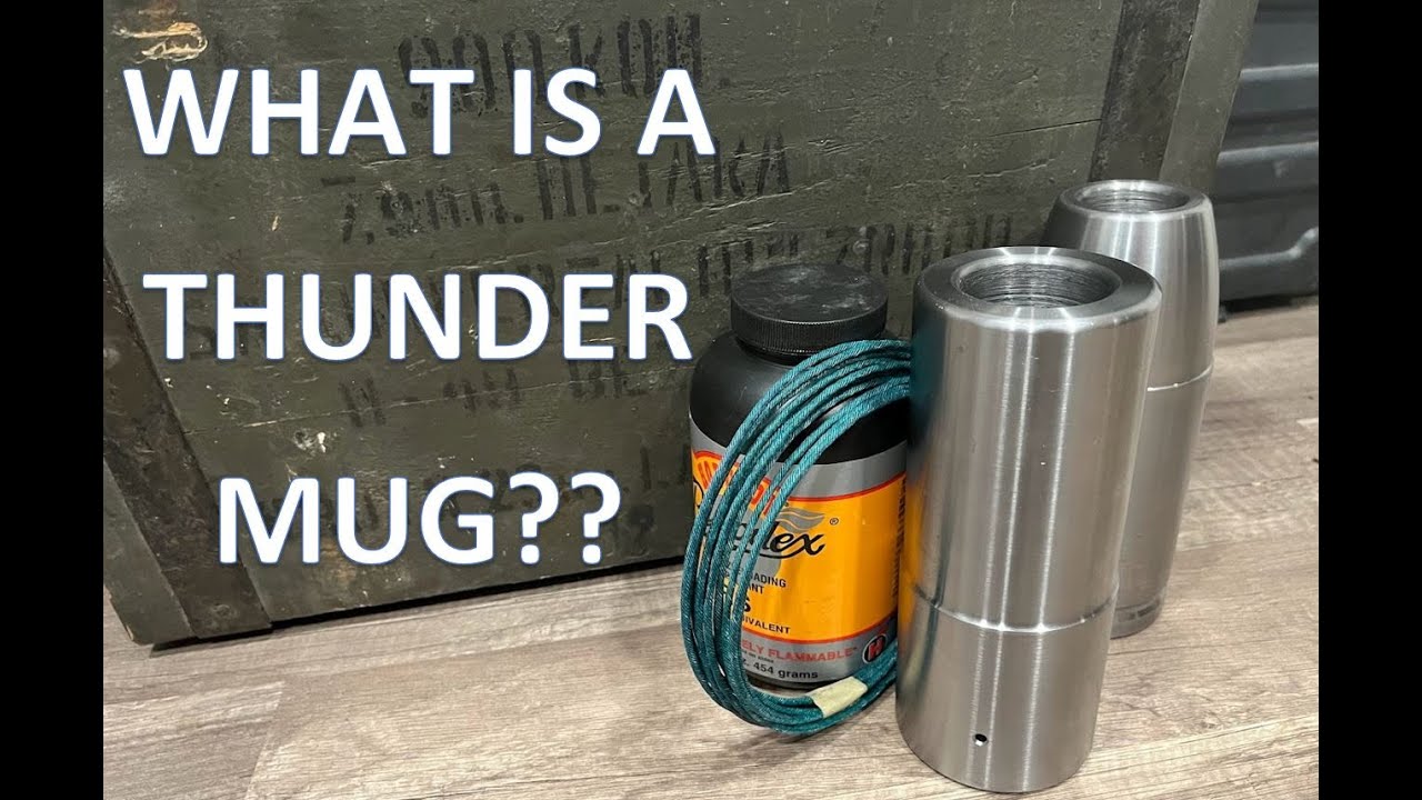 What is a Thunder Mug? Spoiler: It doesn't mean what it used to! The etymology has evolved!