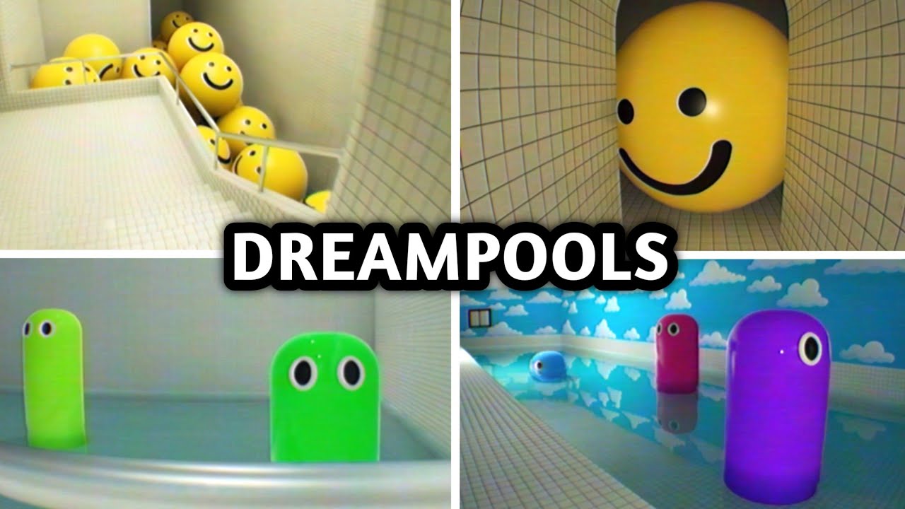 DREAMPOOLS (New Backrooms Game) - Full Gameplay || Dreamcore