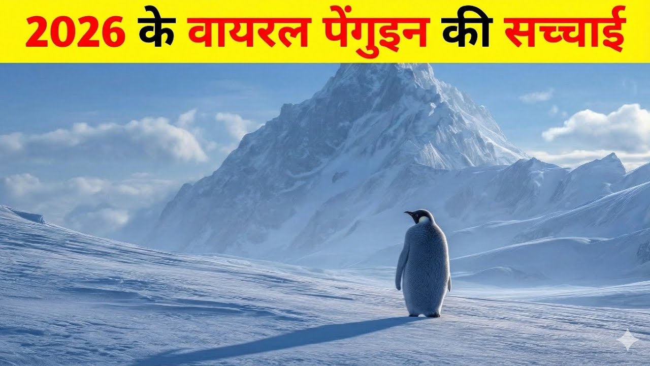एक पेंगुइन जो गया फिर कभी वापस नहीं आ पाया  The penguin who went away and never came back.