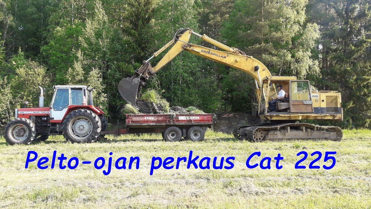 Pelto-ojan perkaus Cat 225