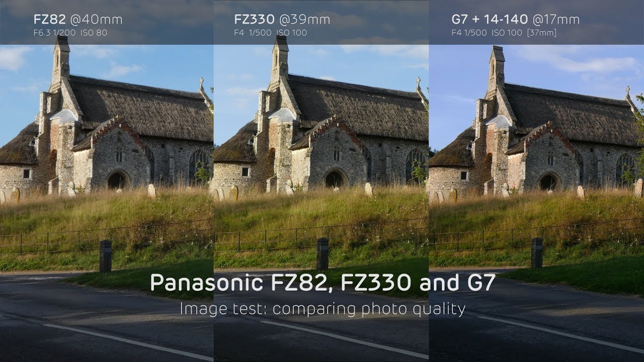 Comparing photo quality of Panasonic G7 with Fz330 and Fz82