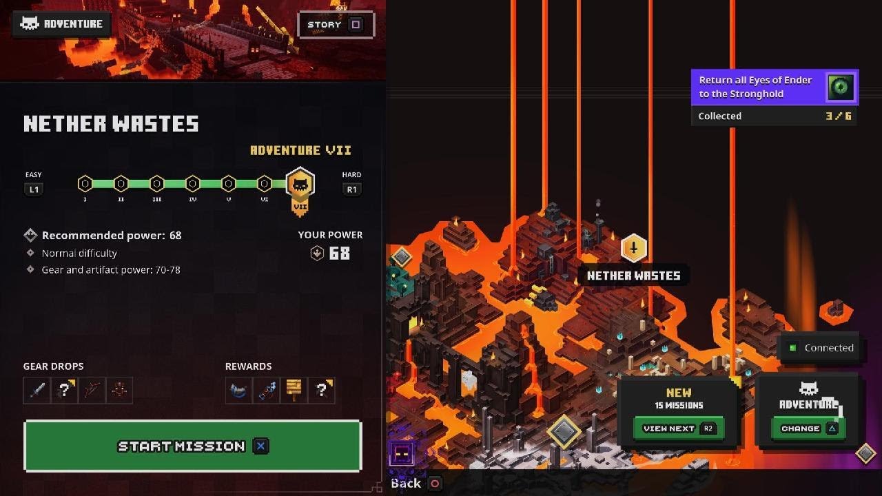 Minecraft Dungeons pt14 (NETHER WASTES)
