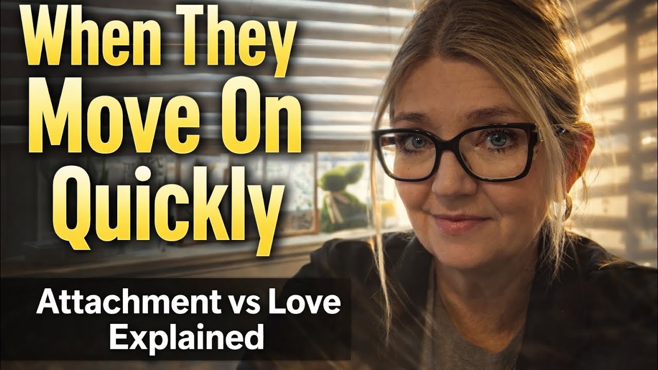 When They Move On Quickly — Replacement, Avoidance of Grief | Difference Between Attachment and Love