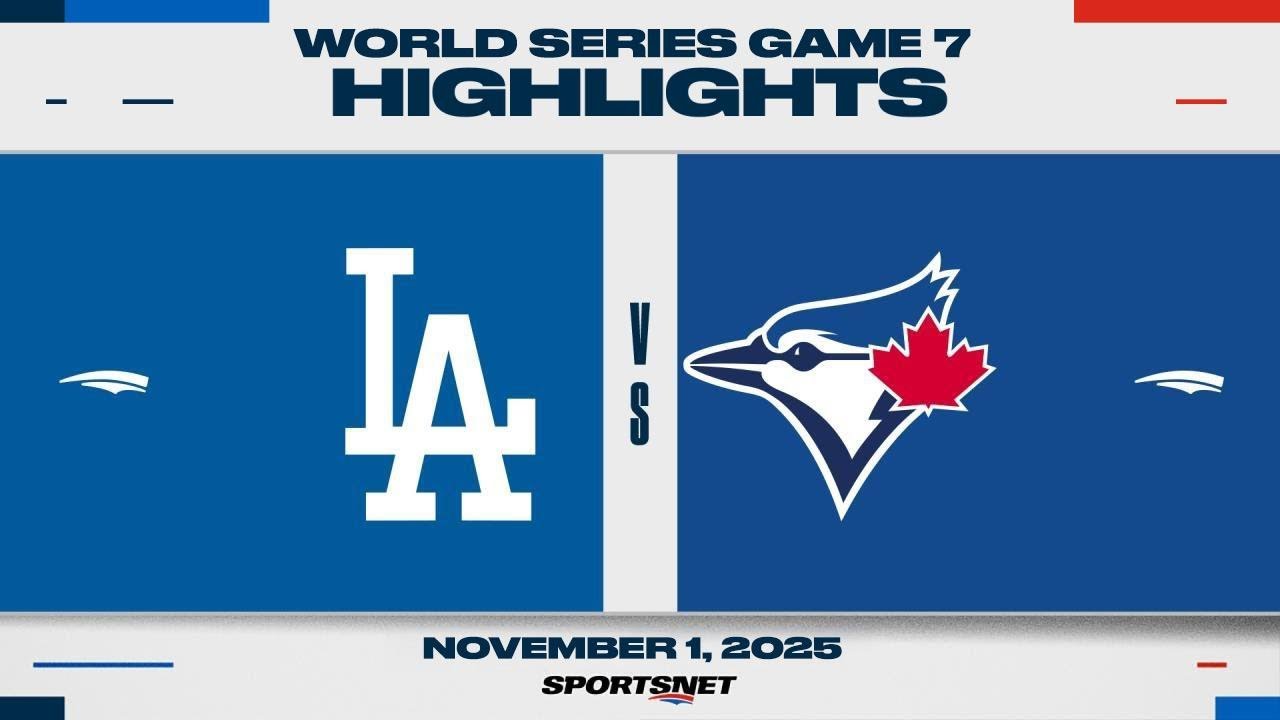 World Series Game 7 Highlights | Dodgers vs. Blue Jays - November 1, 2025