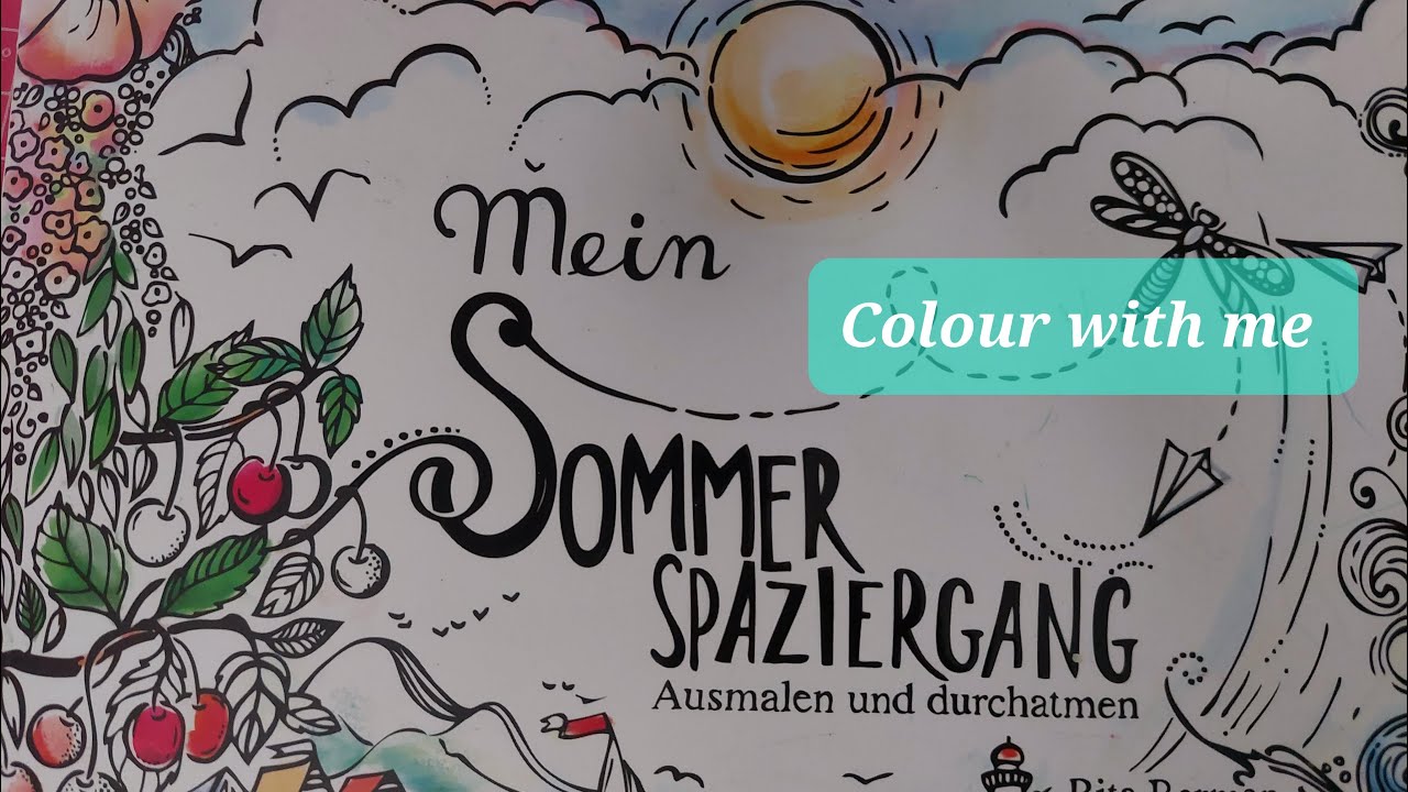 Colour with me with Faber-Castell black edition in Rita Berman's 'mein Sommer Spaziergang -DRAGONFLY