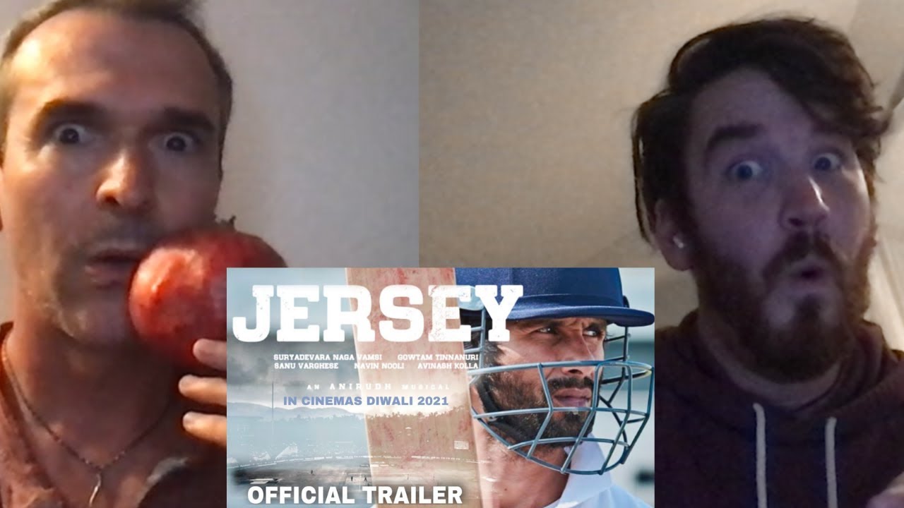 Jersey - Official Trailer | Shahid Kapoor | Mrunal Thakur | Gowtam Tinnanuri | REACTION!!!