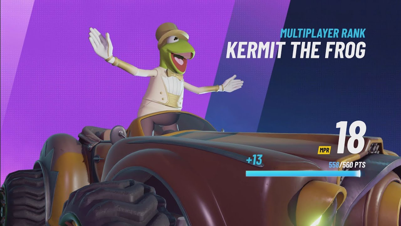 KERMIT THE FROG - TEAM RANK MATCH - Disney Speedstorm