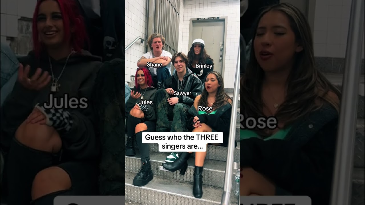 Guess who the THREE singers are &hellip;