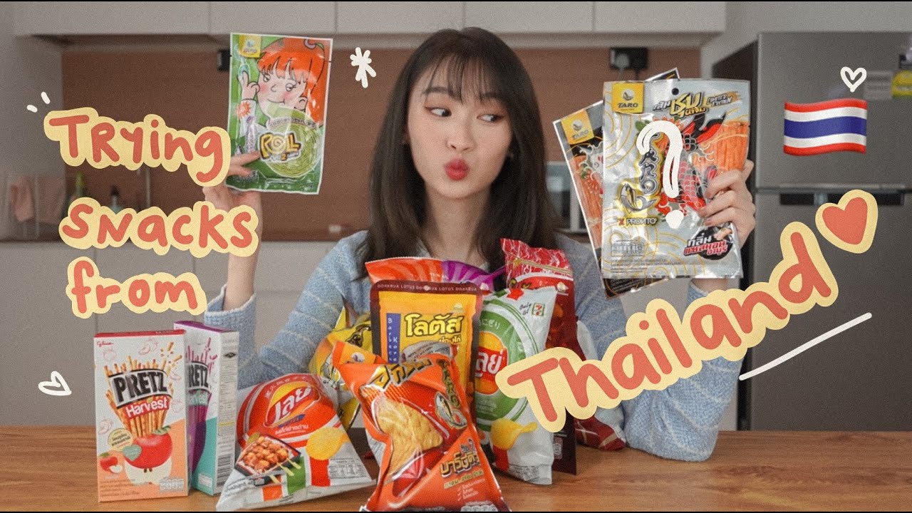 trying new snacks from THAILAND!!!✈️🇹🇭❤️ | SPEISHI