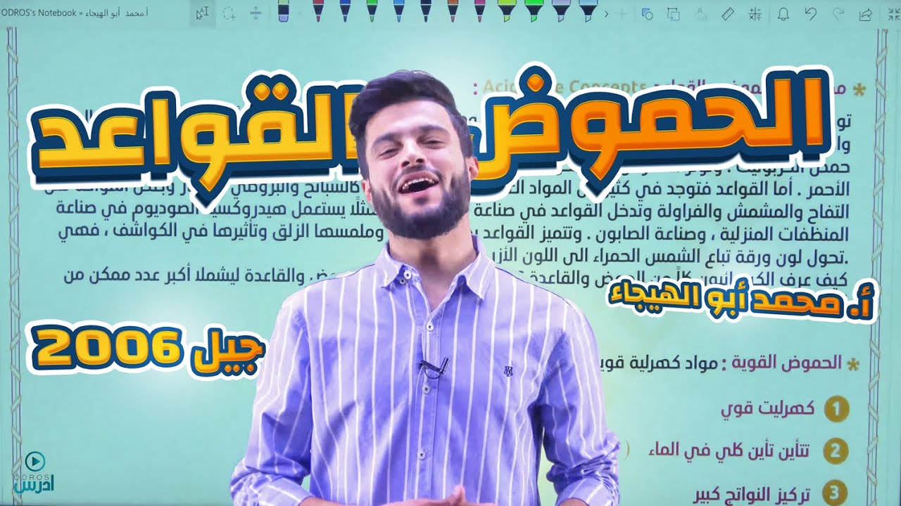 الحصة الاولى لجيل 2006