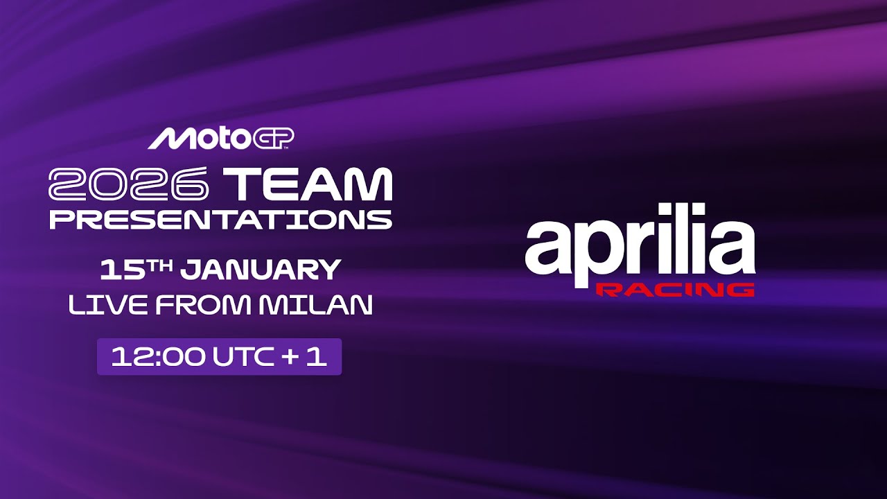 Aprilia Racing | 2026 MotoGP Team Presentations Live Show