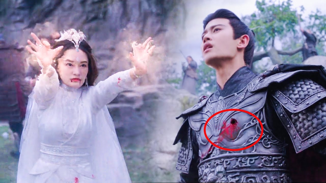親眼目睹霸道將軍中箭倒地，灰姑娘崩潰落淚，神力爆發為他復仇！#任嘉倫💖#李沁 #請君