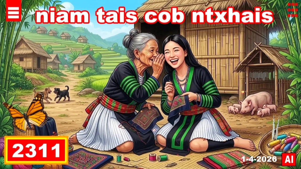 dab hais hmoob - 2311 - 1-4-2026 niam tais cob ntxhais, แม่ยาย, Matka.