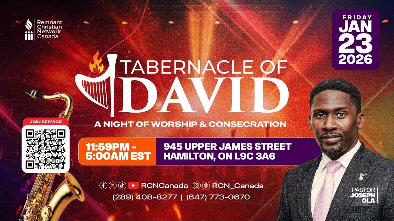 TABERNACLE OF DAVID || JANUARY 23RD, 2026