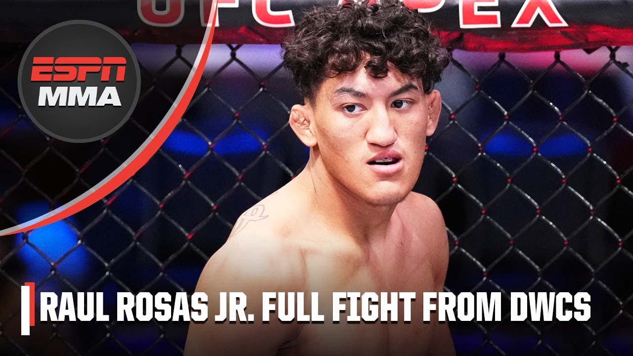 Полный бой 17-летнего Рауля Росаса-младшего на шоу Dana White's Contender Series | ESPN MMA