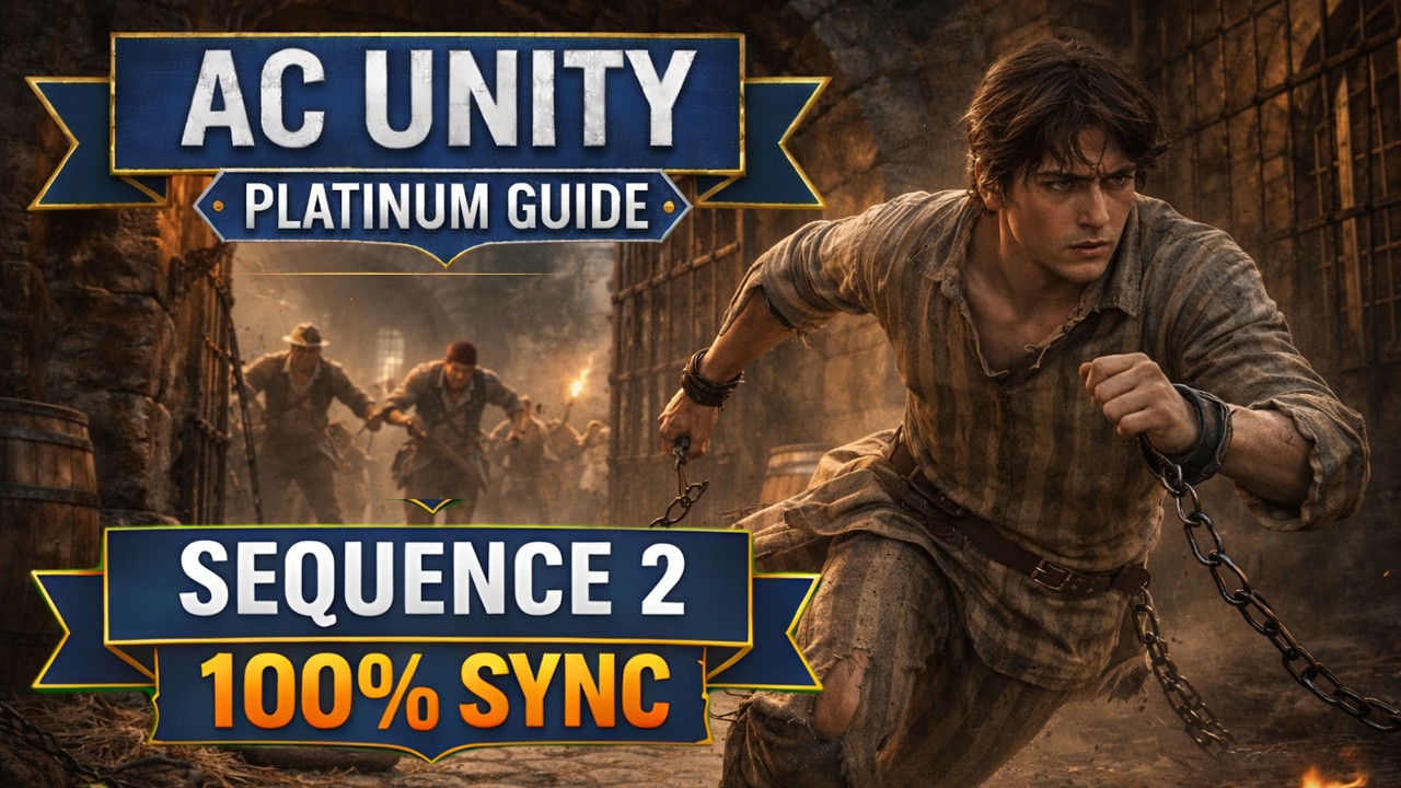 ⭐ Assassin’s Creed Unity Sequence 2 Walkthrough – Platinum Guide Part 2 (PS5 4K 60FPS)