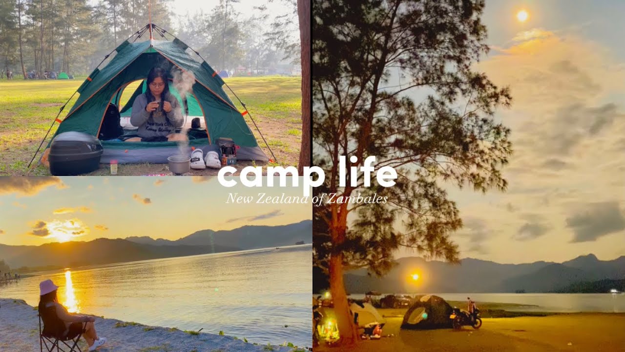 camping at Mapanuepe lake ⛺️(New Zealand of Zambales ) Philippines 🇵🇭