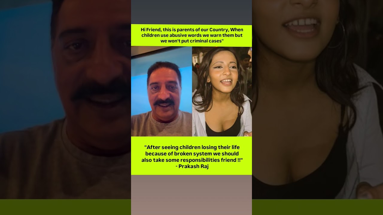 Prakash Raj Breaks Silence on Viral Protest Controversy! #prakash #protest #news