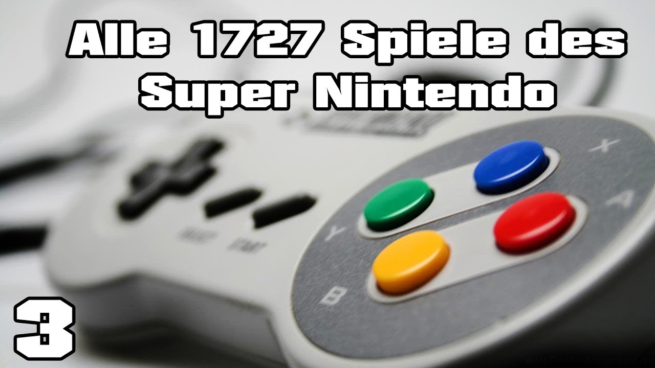Wir schauen uns alle 1727 Spiele des SNES an #3