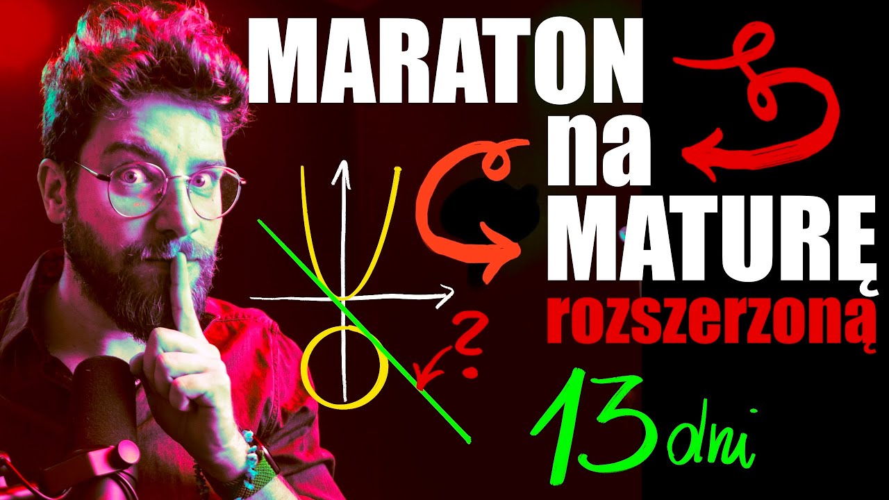 Styczna do OKRĘGU i PARABOLI🔥Za 13 dni ROZSZERZENIE 2024❗️MARATON na MATURĘ 2024