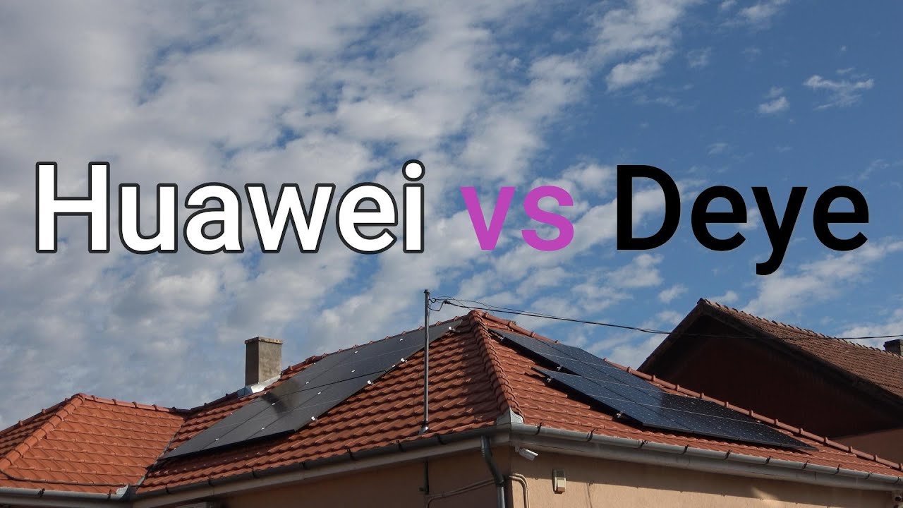 huawei vs deye , comparatie productie