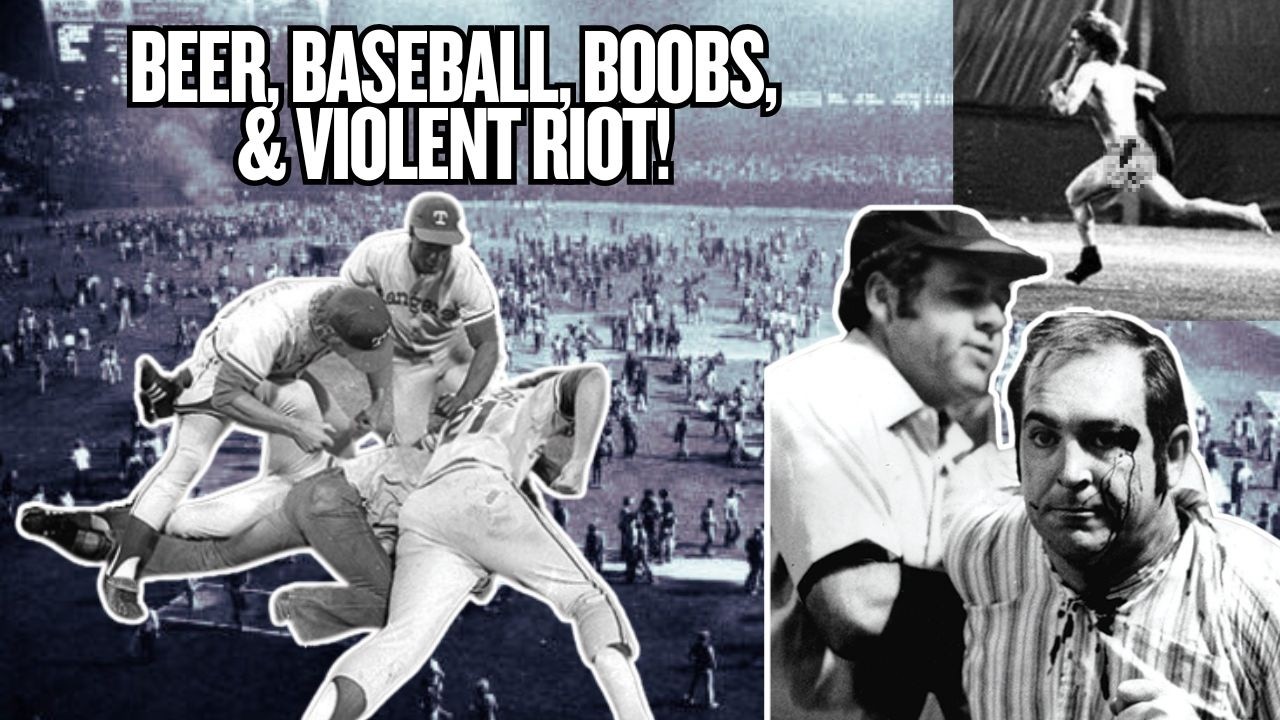 10 Cent Beer Night - The craziest game in baseball history!