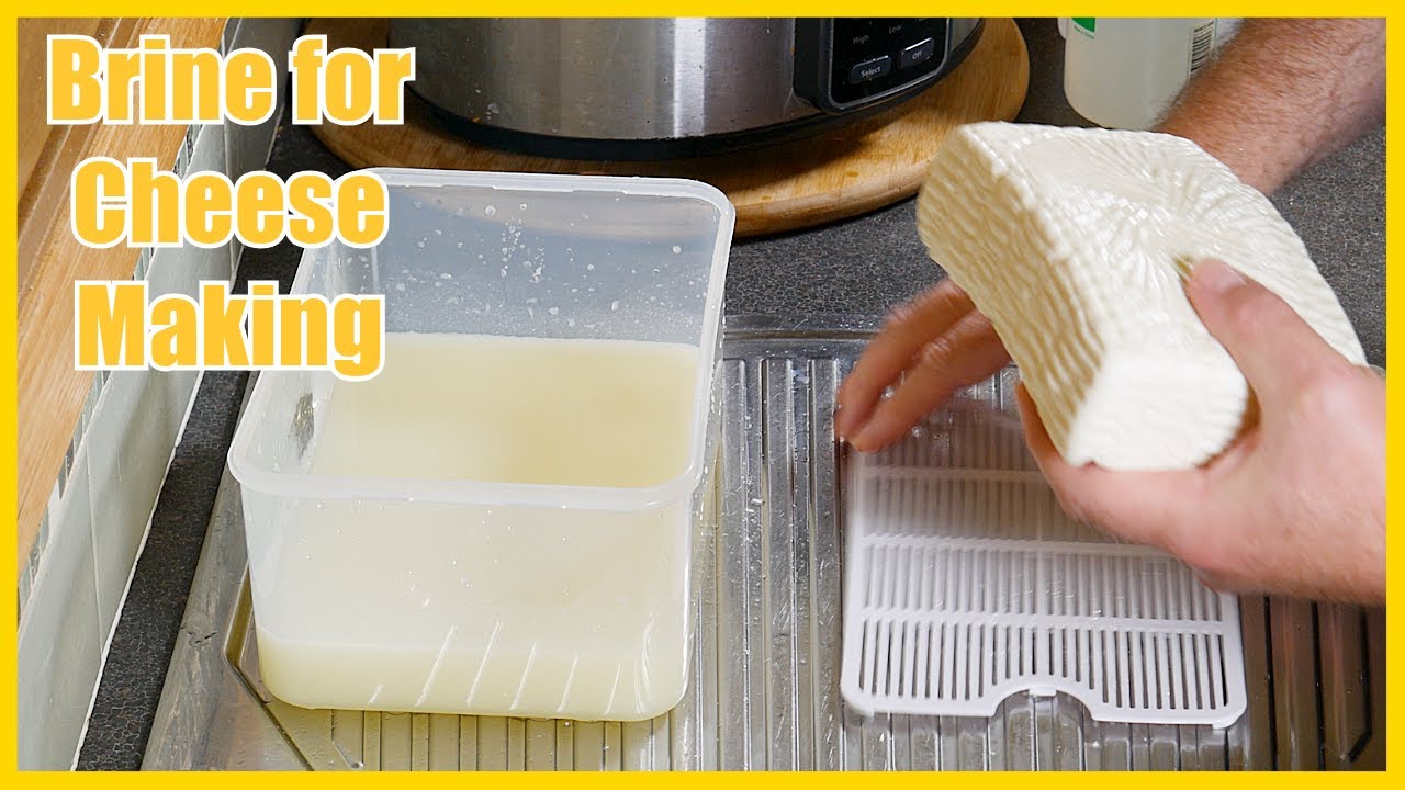 The Two Types of Brine for Cheese Making