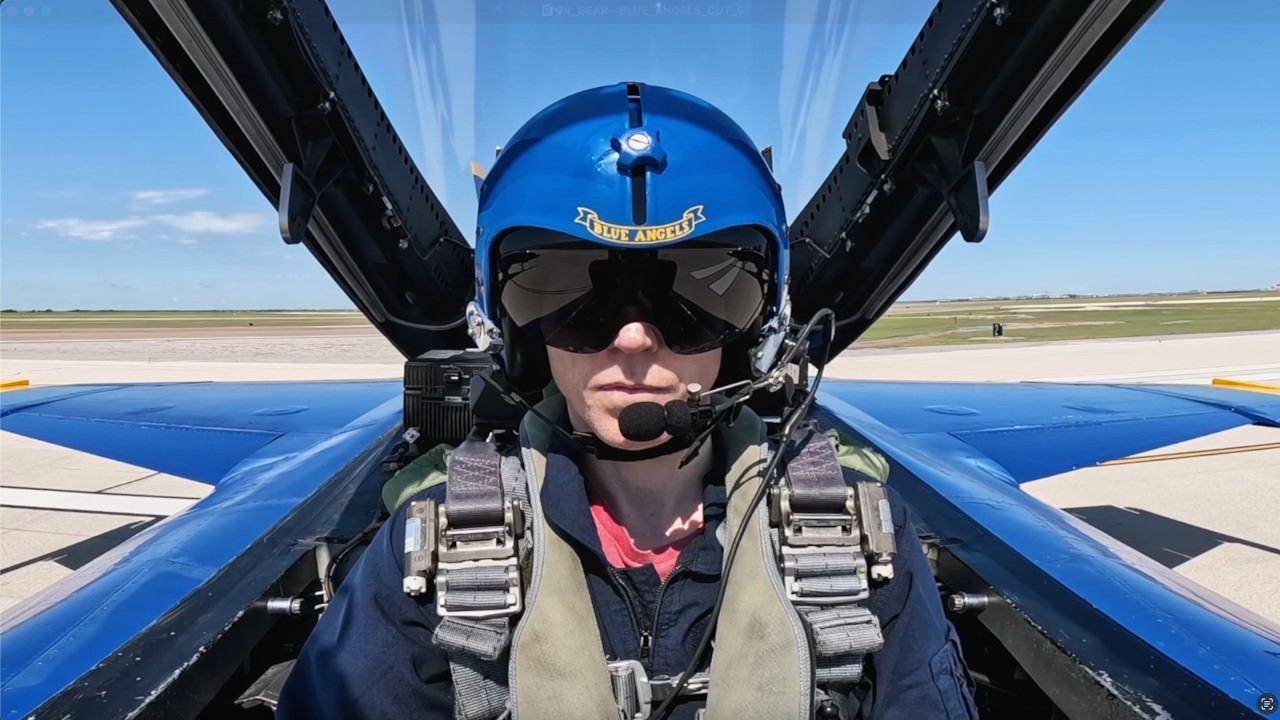 Tried NOT to Pass Out Flying with Blue Angels