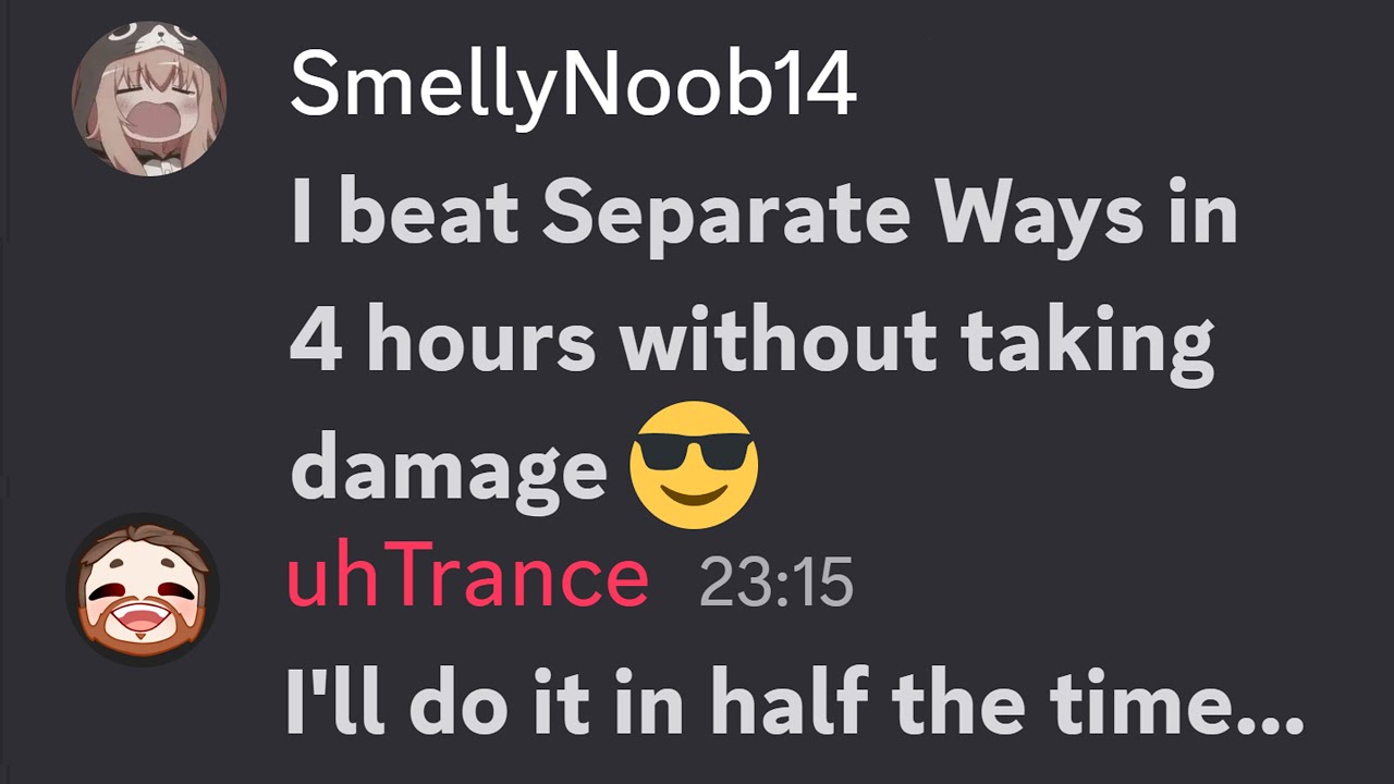 How I Beat Separate Ways Without Taking Damage