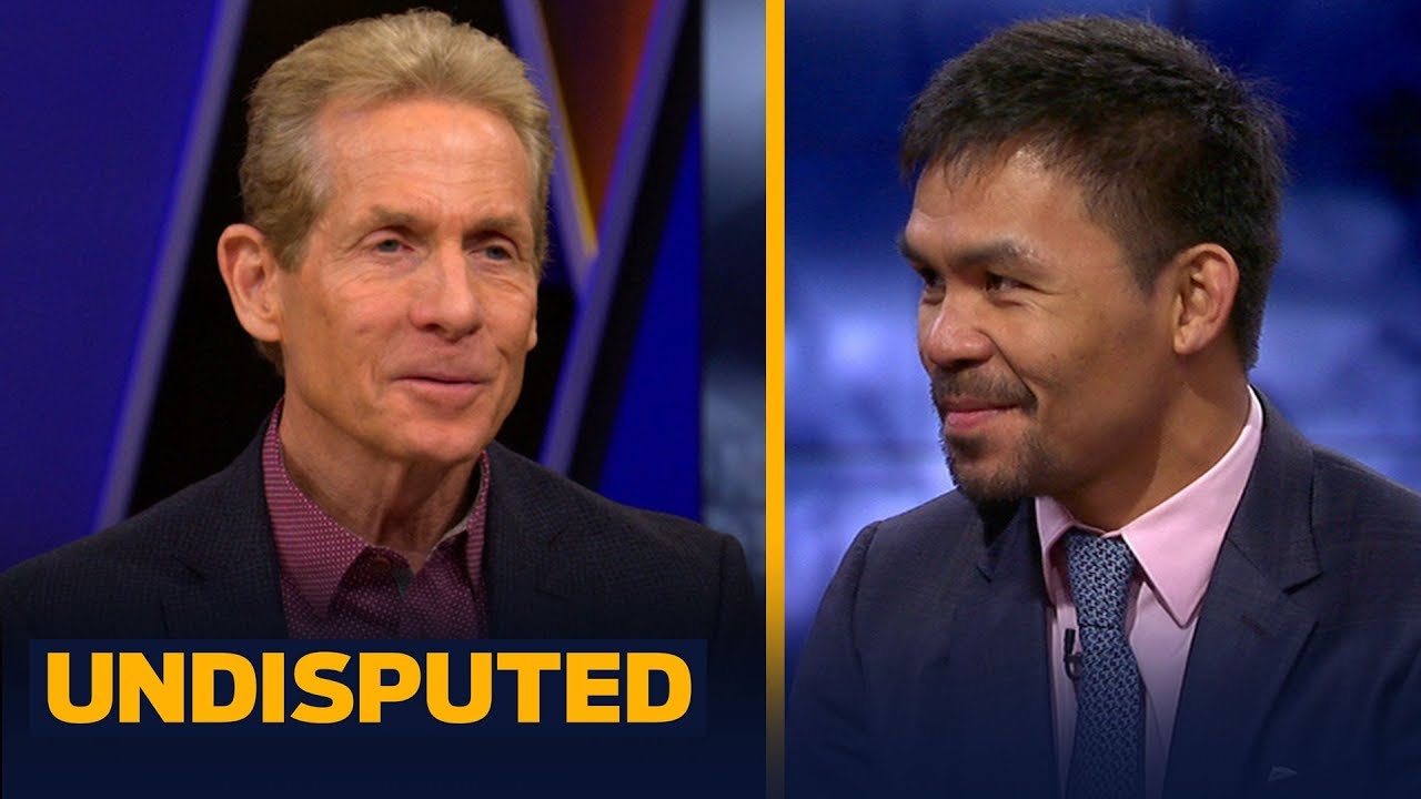 Manny Pacquiao on being confident vs Thurman, says Mayweather is 'scared' to fight | UNDISPUTED