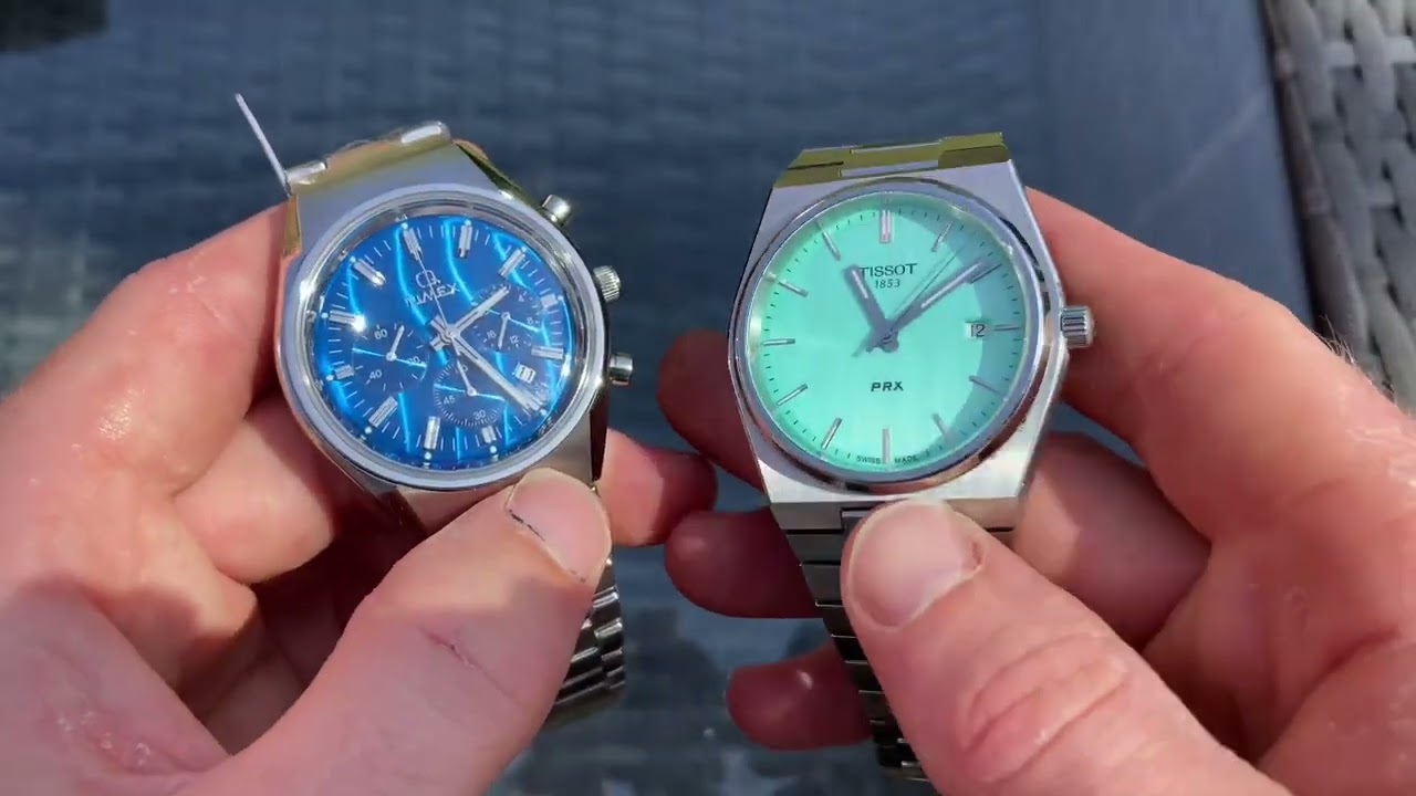 Timex Q Falcon Eye vs Tissot PRX &ndash; Retro vs Swiss Luxury Clash (Daylight Review 4K)