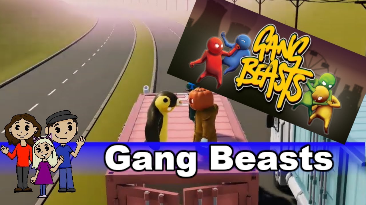Геймплей Gang Beasts №1 | 3 игрока