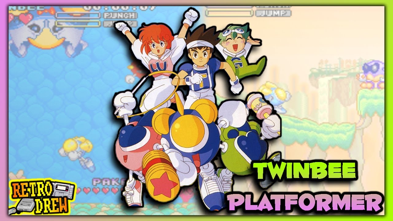 From Shmup To Platformer! Twin Bee Rainbow Bell Adventures (SNES) Review | Retro Drew