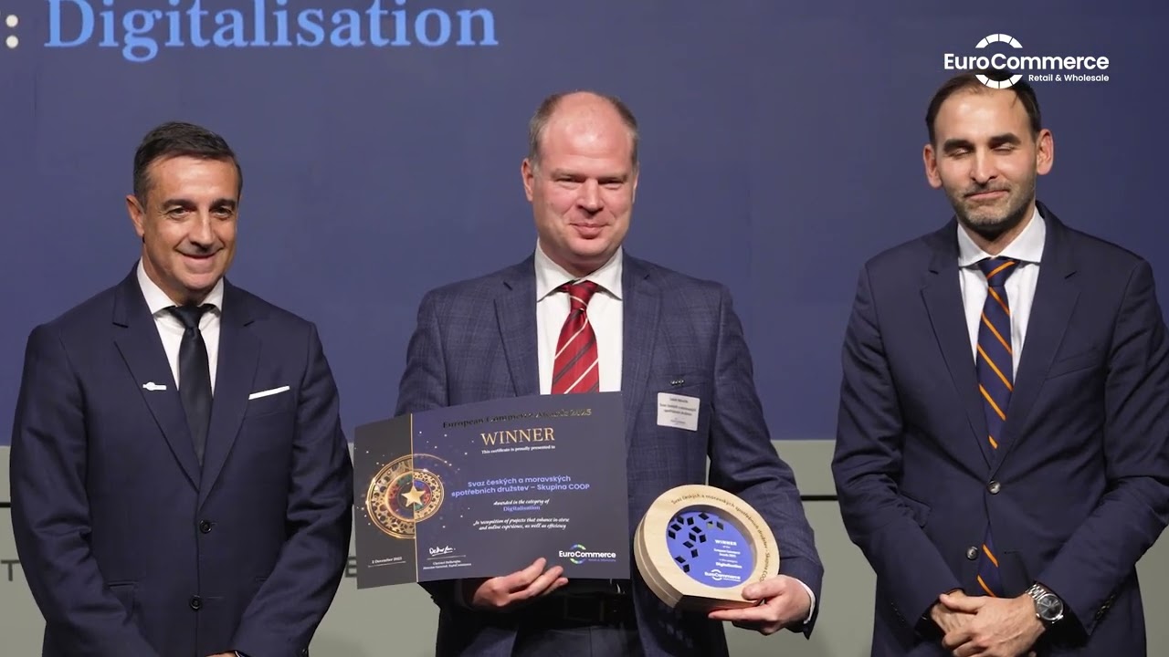 Digitalisation Category - Winner - Skupina COOP - European Commerce Awards 2025