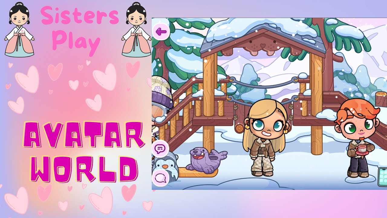 Avatar world поездка в город 💕