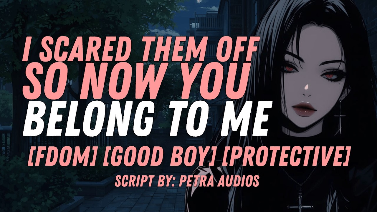 [F4M] Goth Bully Makes You Date Her After She Defends You At A Party [Fdom][GoodBoy][Protective]