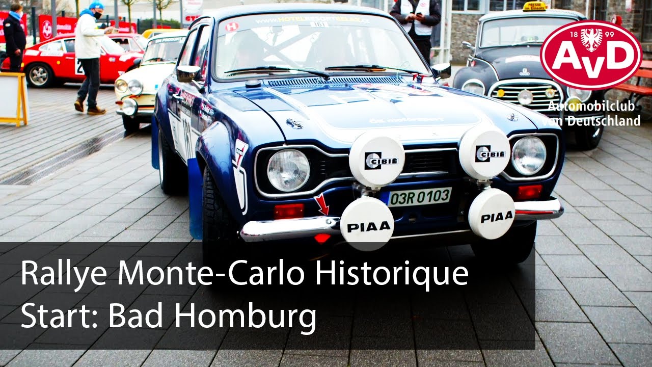Rallye Monte-Carlo Historique - Der Start in Bad Homburg (2022)