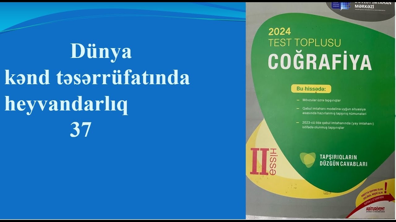 DİM 2024 38 Dünya kənd təsərrüfatında heyvandarlıq 37