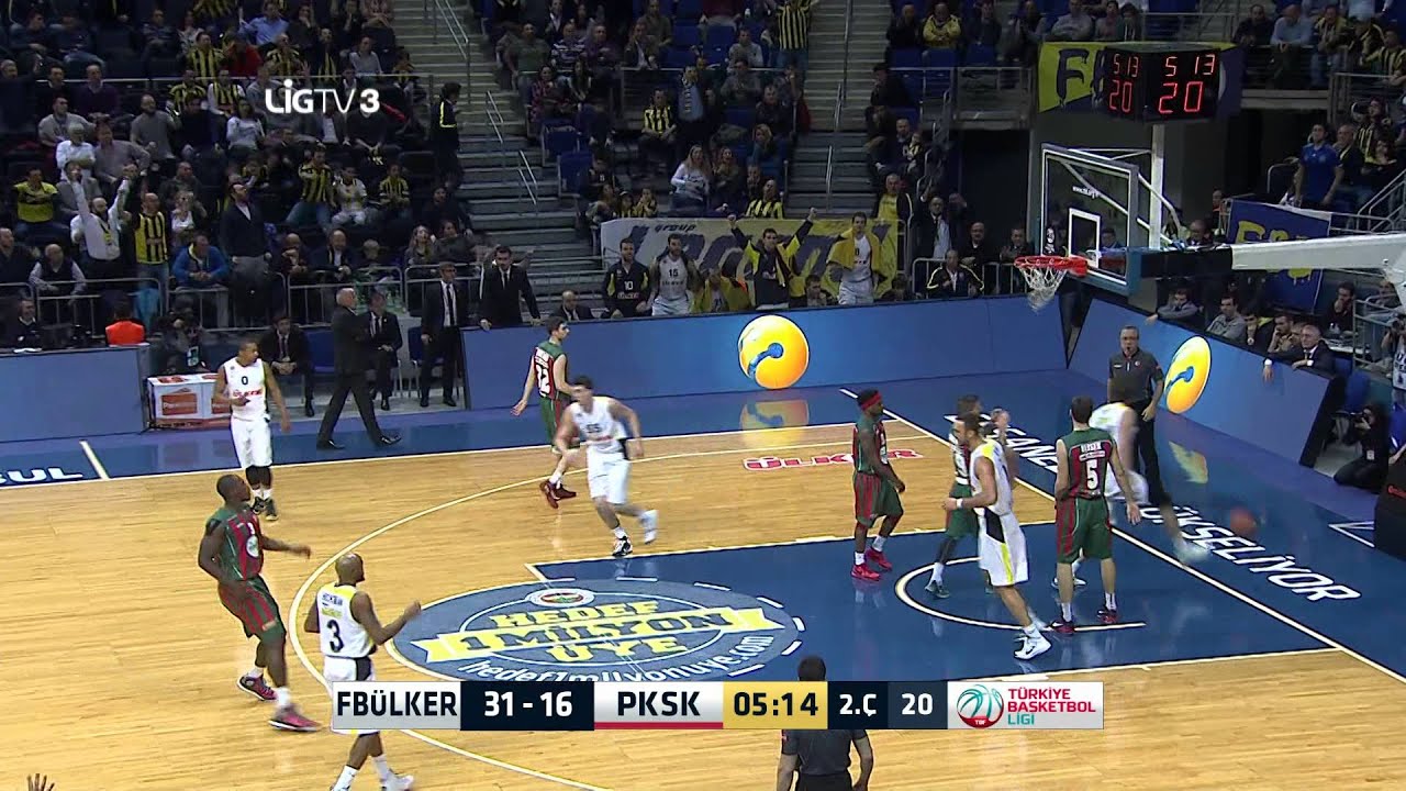 Fenerbahçe Ülker - Pınar Karşıyaka Maç Özeti Türkiye Basketbol Ligi