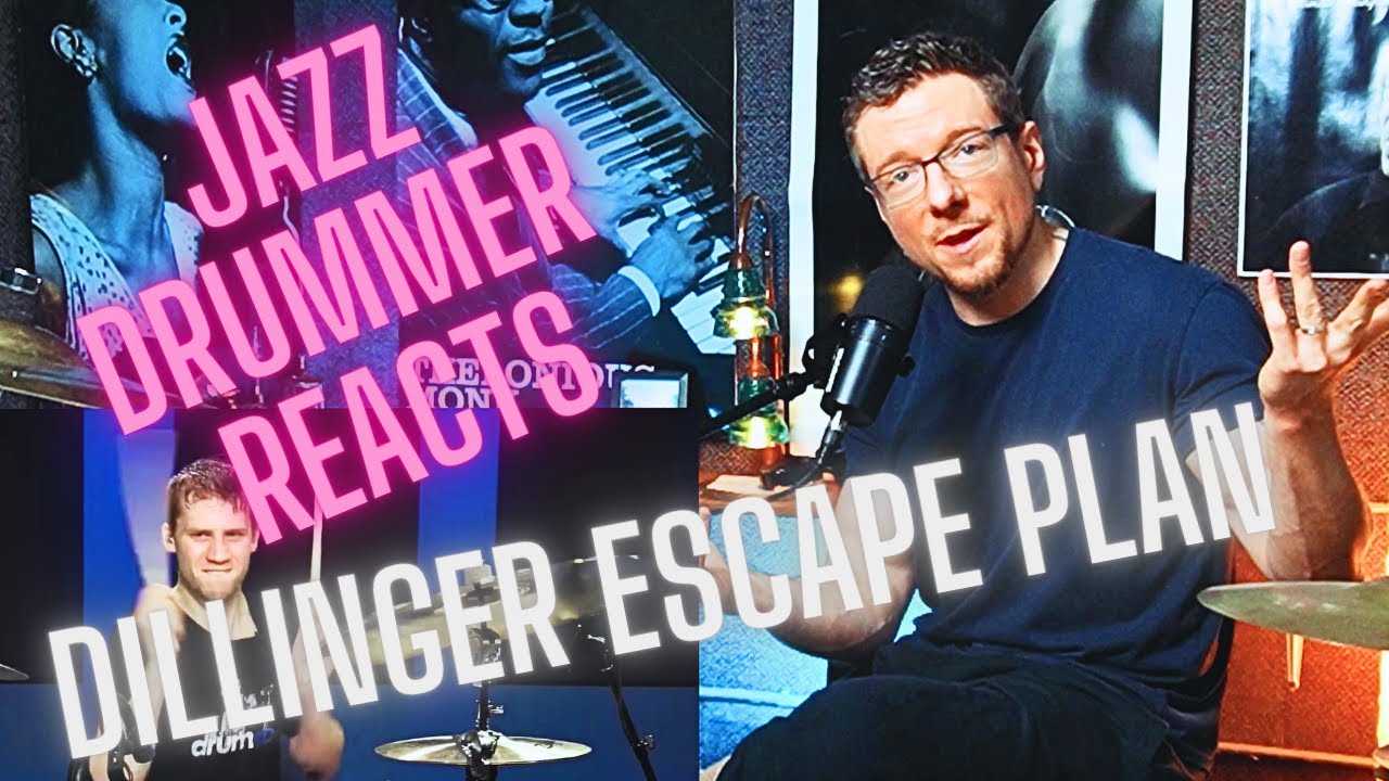 -JAZZ DRUMMER REACTS- -!!DILLINGER ESCAPE PLAN!!- BILLY RYMER