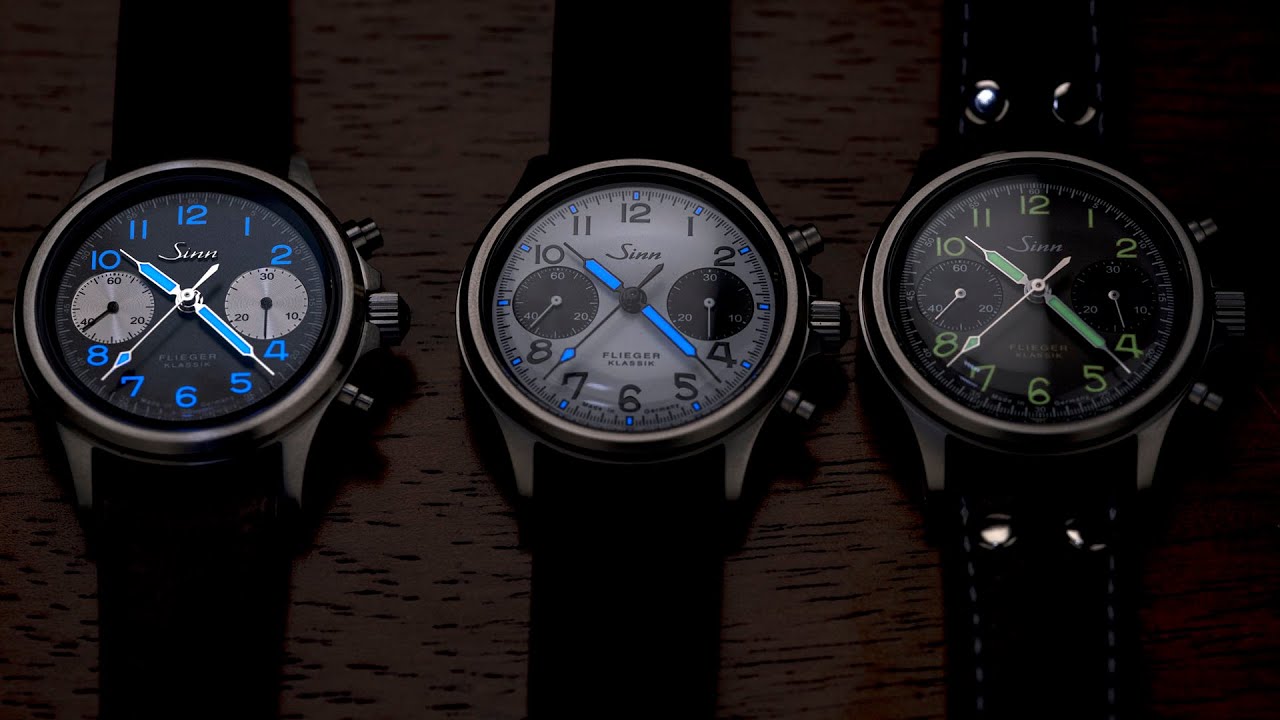 Новые хронографы 356 Classic PILOT от SINN