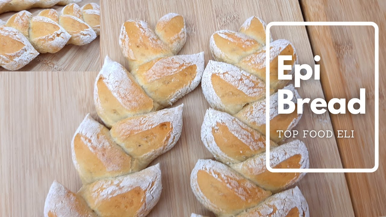 Как приготовить хлеб Эпи | Pain D 'Epi | Французский багет | Top Food Эли