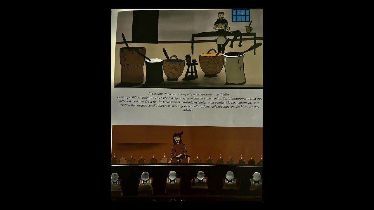 Les coulisses d’un théâtre #enfants #public #bandedessinée #theatre #pourvoustous #pourtoii