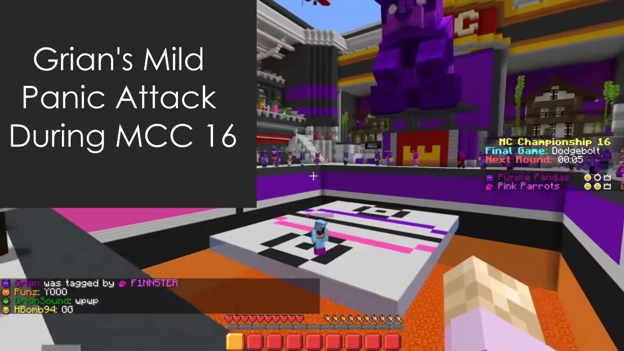 Grian's Mild Panic Attack During MCC 16