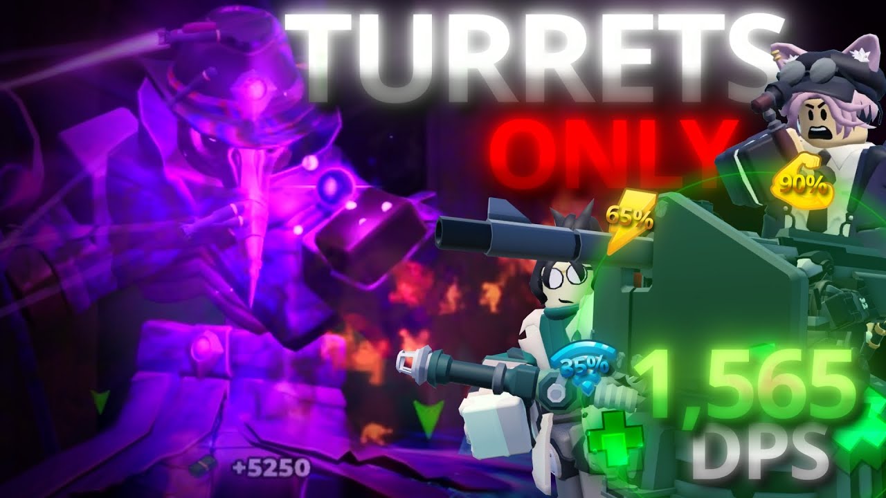 28 Turrets vs Night III Rift Walker | TDS